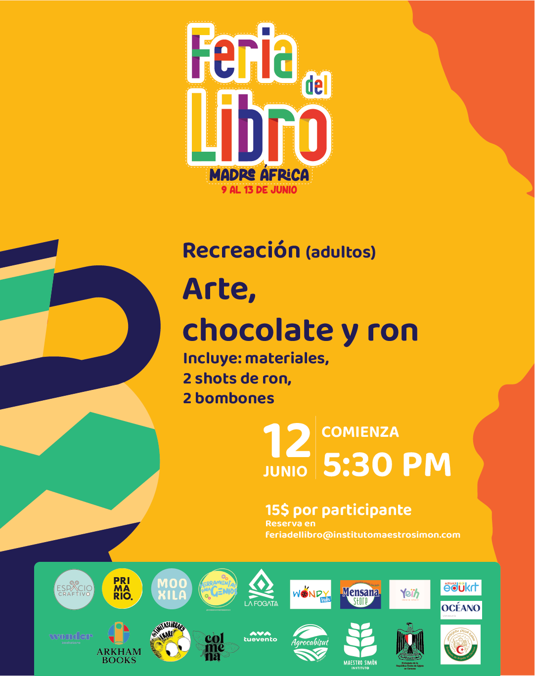 Arte, chocolate y ron